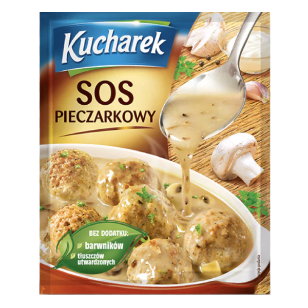 Kucharek - Champignon Sauce (Sos Pieczarkowy)