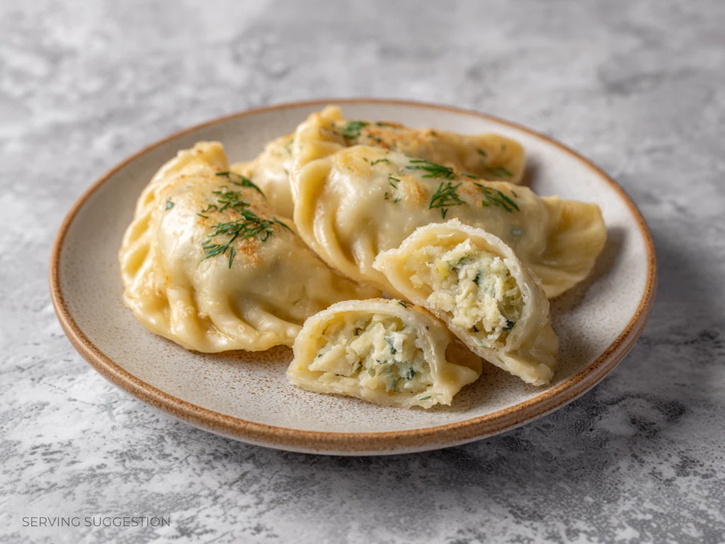 Gluten Free Vegan Potato & Dill Pierogi - Image 3